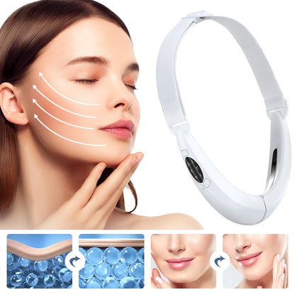 LED facial mask with microcurrent therapy