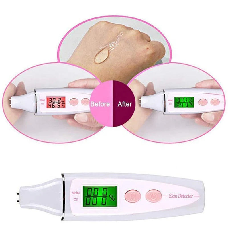 Skin Moisture Tester for Facial Care