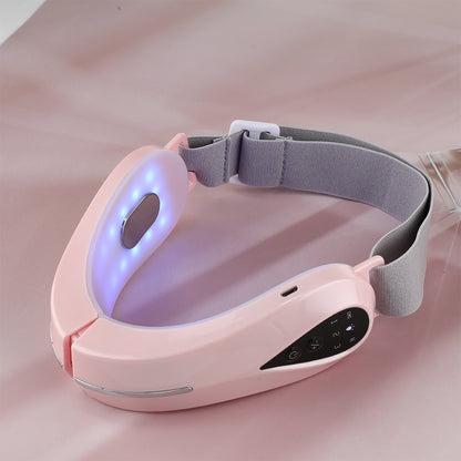 LED facial mask with microcurrent therapy