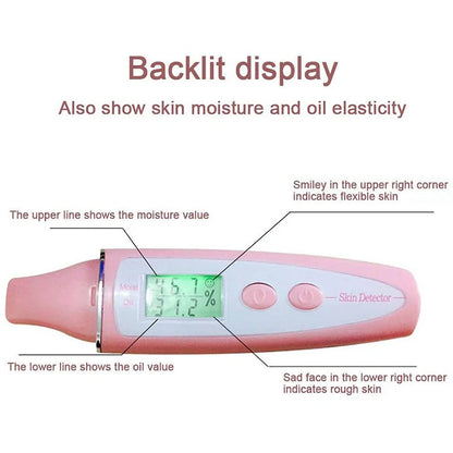 Skin Moisture Tester for Facial Care